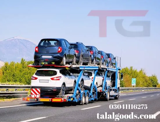 talal car carrier services in Lahore